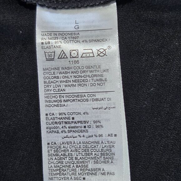 Old Navy Black Midi Shift Dress L Halter Built-in Shelf Bra Casual Summer Beach - Picture 12 of 14